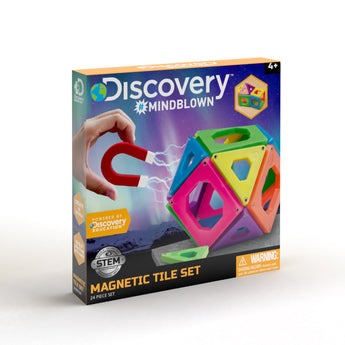 Discovery Mindblown STEM Magnetic Tiles Toys