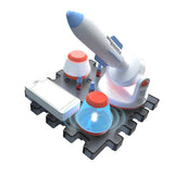 Discovery Mindblown STEM Rocket Launch Space Station Circuitry Set, Build-it-Yourself Engineering Toy Kit