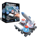 Discovery Mindblown STEM Rocket Launch Space Station Circuitry Set, Build-it-Yourself Engineering Toy Kit
