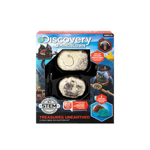 Discovery Mindblown Toy Excavation Kit Mini Treasure 2pc