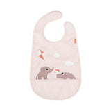 Done By Deer Bib With Velcro Playground | Blue Mealtime Bib