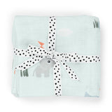 Done By Deer Burp Cloth 2 Pack Playground | Baby Essential