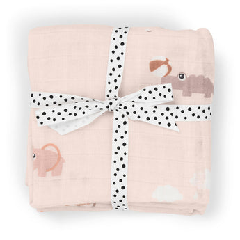 Done By Deer Burp Cloth 2 Pack Playground | Baby Essential