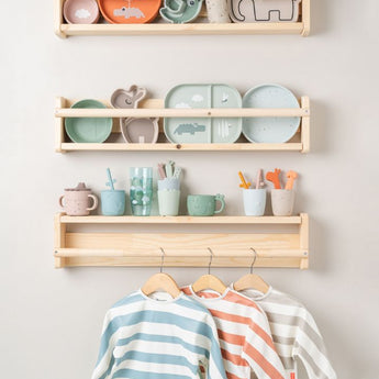 Done By Deer Foodie Compartment Plate Tiny Farm Sand | Anti Slip Kids Plate