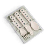 Done By Deer Foodie Cutlery Set Tiny Farm Sand | Cutlery