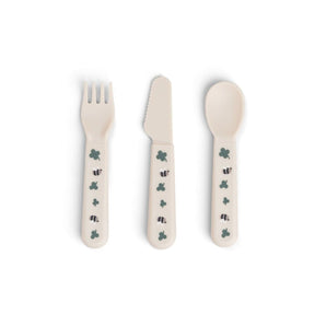 Done By Deer Foodie Cutlery Set Tiny Farm Sand | Cutlery