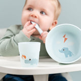 Done By Deer Foodie First Meal Set | Elphee Bowl, Cup & Spoon For Babies