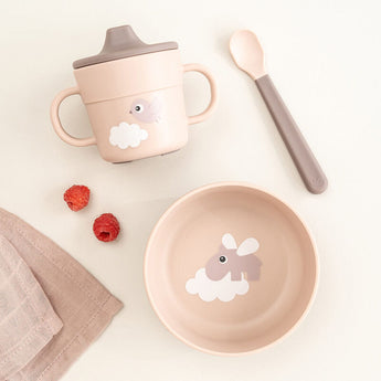 Done By Deer Foodie First Meal Set | Elphee Bowl, Cup & Spoon For Babies