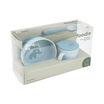 Done By Deer Foodie First Meal Set | Elphee Bowl, Cup & Spoon For Babies