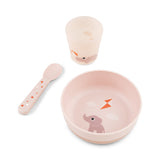 Done By Deer Foodie First Meal Set | Elphee Bowl, Cup & Spoon For Babies