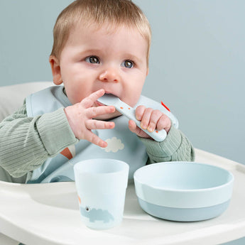 Done By Deer Foodie First Meal Set | Elphee Bowl, Cup & Spoon For Babies