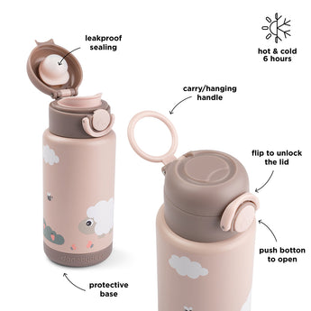 Done By Deer Insulated Bottle 340ml | Stainless Steel Kids Water Bottle