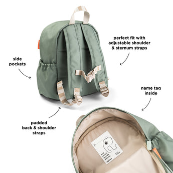 Done By Deer Kids Backpack Tiny Farm 7.5 L | Water Repellent School Bag