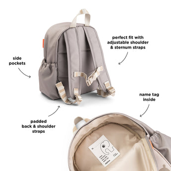 Done By Deer Kids Backpack Tiny Farm 7.5 L | Water Repellent School Bag