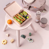 Done By Deer Lunch Box With Divider Tiny Farm | Kids Bento Style Container - My Little Thieves