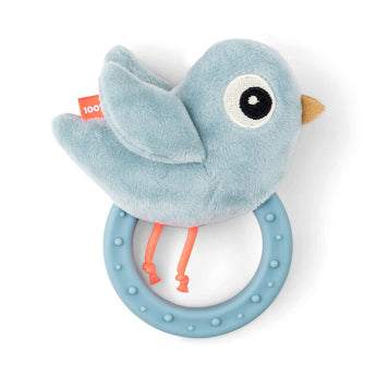 Done By Deer Sensory Rattle With Teether | Birdee Baby Developmental Toy
