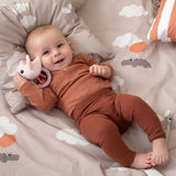 Done By Deer Sensory Rattle With Teether | Birdee Baby Developmental Toy