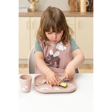 Done By Deer Silicone Stick & Stay Kids Snack Plate | Feeding