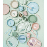 Done By Deer Silicone Stick & Stay Kids Snack Plate | Feeding