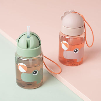 Done By Deer Straw Bottle | Playful Playground Design Kids Water Bottle