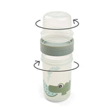 Done By Deer To Go 2 Way Snack Container Large | Croco Design Kids Container - My Little Thieves