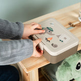 Done by Deer Lunch Box With Divider Tiny Trails