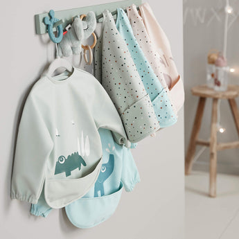 Done by Deer Sleeved Pocket Bib | Waterproof Full Cover Bib