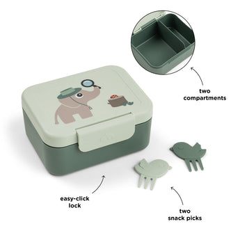 Done by Deer Tiny Lunch Box With Snack Picks