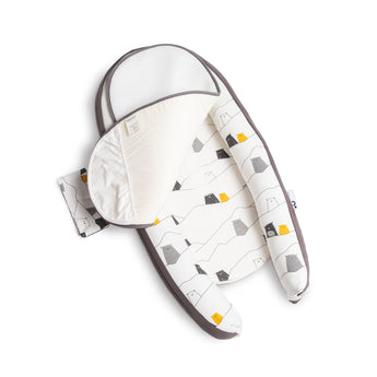 Doomoo Cocoon Pad White | Baby Nest
