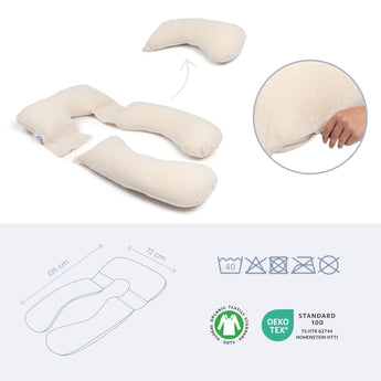 Doomoo Maxxy U Shaped Body Cushion | Versatile Baby & Nursing Support