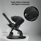 Doona Summer Canopy | Upf 50+ Uv Protective Stroller Cover