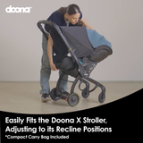 Doona X Sunshade Extension Black | Stroller Accessories