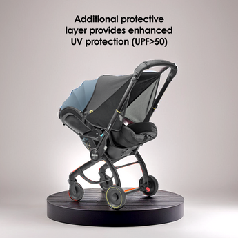 Doona X Sunshade Extension Black | Stroller Accessories