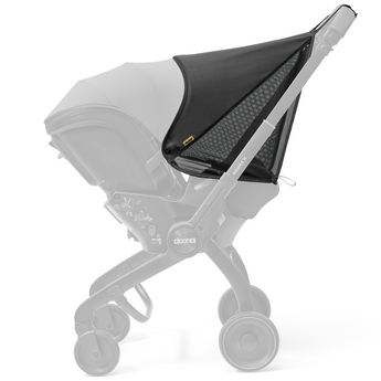 Doona X Sunshade Extension Black | Stroller Accessories
