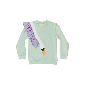 Girls  Dreamy Green Sweatshirt