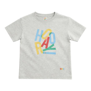 Eat The Cake Boys Grey Hooray T Shirt | Kids Fashion