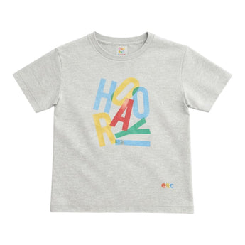 Eat The Cake Boys Grey Hooray T Shirt | Kids Fashion
