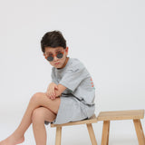 Eat The Cake Boys Here Comes The Sun Grey Set | Kids