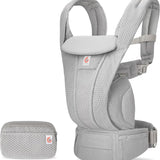 Ergobaby Omni Deluxe Mesh Baby Carrier Soft Olive | Breathable All In One