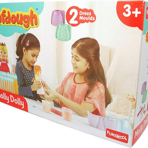Funskool Molly Dolly Fundough Playset - Creative Fun for Kids