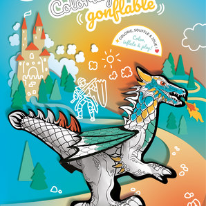 Inflatable Coloring Giant Dragon