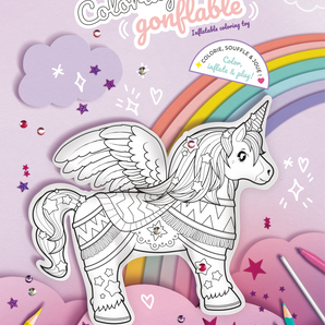 Inflatable Coloring  Giant Unicorn
