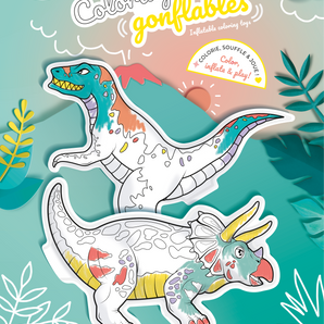 Inflatable Coloring  Dinos