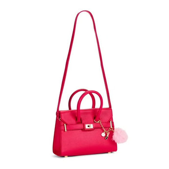 Fao Schwarz Girls Hudson Tote Bag | Bold Magenta Statement Handbag