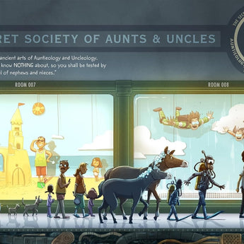 Feiwel & Friends Secret Society Of Aunts & Uncles | Fun Family Book