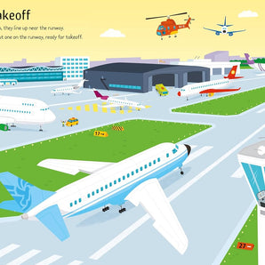 First Sticker Book Airports (First Sticker Books)