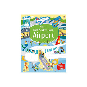 First Sticker Book Airports (First Sticker Books)