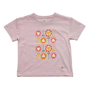 Flower Pink Girl’s T-shirt
