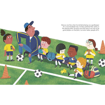 Frances Lincoln Childrens Books Little People Big Dreams Marcus Rashford:Children's Book For Kids | Football