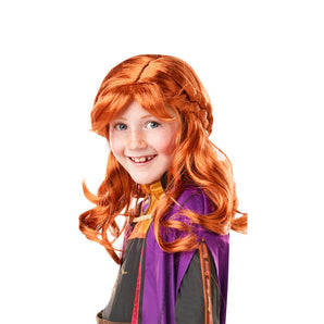 Rubie's Disney Frozen 2 Anna Wig - Child's Fancy Dress
